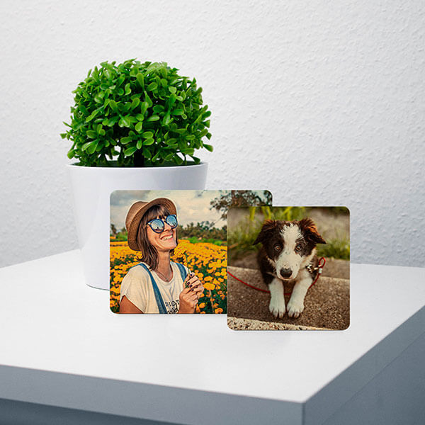 Personalised Wooden Photo Block image with your design